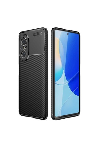 Huawei Nova 9 Se Kılıf Zore Negro Silikon Kapak Siyah