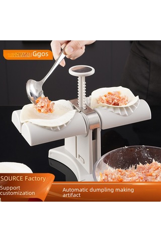 Youmex Evde Kolay Manti Yapmak İçin Çift Başlı Otomatik Manti Kalıbı - Pratik Mutfak Aleti Pp Malzeme Diğer