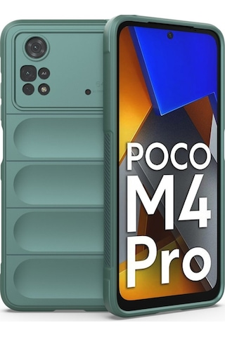 Xiaomi Poco M4 Pro 4g Kılıf Optimum Lens Çerçeveli Silikon Kapak