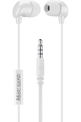 Cellularline Music Sound In-ear Kulak Içi Kablolu Kulaklık Beyaz -