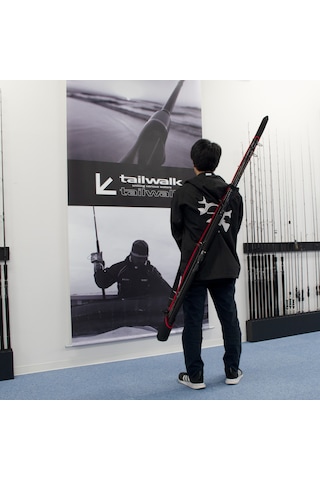 Tailwalk 2 Parça Askılı Kamış Kılıfı X-large Siyah