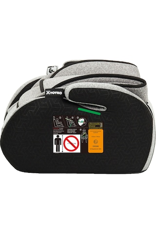 Yoyko 15-36 Kg Oto Koltuğu Yükseltici I-size Premium Booster Gri Isofıx Yoktur