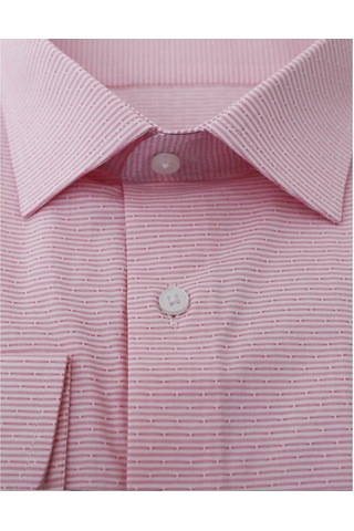 Uki Pembe Slim Fit Uzun Kol Gömlek Pembe