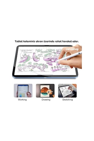 Apple İpad Pro 13 İnç 2025 M5 A3360-a3361 Paperlike Çizim Ekran Koruyucu Mat Nano