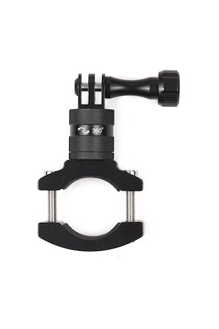 Yifomall Alüminyum Bisiklet Kamera Tutucu, 360 Döner, Gopro Hero 11/10/9/8/7, Insta360 One/x2/x3, Djı Akaso Sjcam Uyumlu, Vidalı Montaj Aparatı