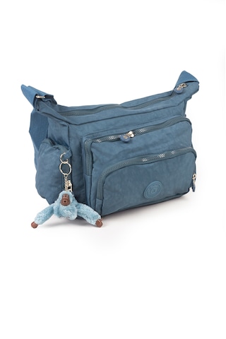 Krinkıl / Klinkır Su Geçirmez Kumaş Çok Gözlü Çapraz Kol Ve Omuz Postacı Çantası 116g Mavi