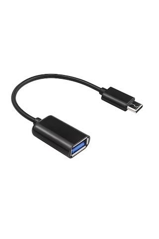 Qasul Type C Usb 3.0 Otg Adaptör - Çevirici Dönüştürücü Siyah