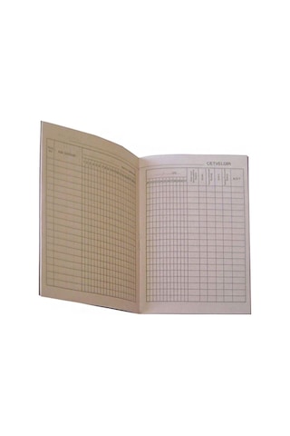 Dilman Aylık Büyük Puantaj Defteri 1 Adet