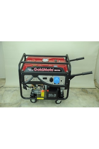 Goldmoto Gm10bj Benzinli Marşlı 10 Kva Monofaze Jeneratör