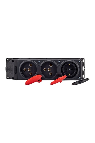 Ne - Ad 2 Adet 3 x 25a / 1 Adet 1 x 16a Kauçuk Grup Priz