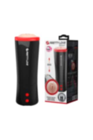 Lilitu Shop Pretty Love Ozzy Süper Emiş Güçlü 3 Kademeli Sesli Vajina Mastürbatör