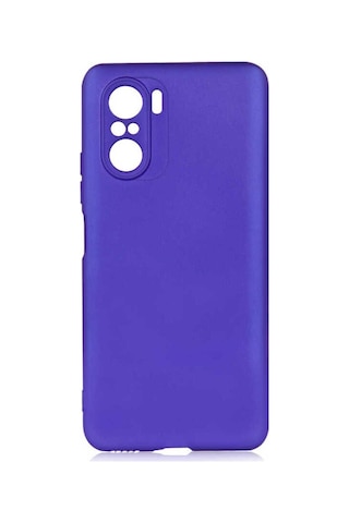 Xiaomi Mi 11i Kılıf Zore Premier Silikon Kapak Saks Mavi