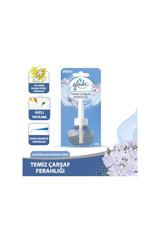 Glade Temiz Çarşaf Ferahlığı Elektrikli Oda Kokusu Yedek