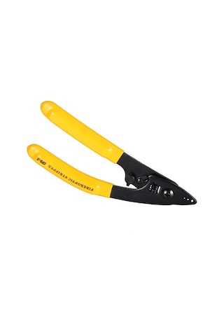 Fiber Optik Kablo Soyucu Kesici Pense Cfs-3 Sıyırıcı 3 Dişli