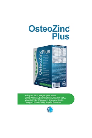Osteozinc Plus 30 Yumuşak Kapsül + 60 Tablet