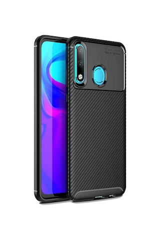 Huawei P30 Lite Kilif Karbon Silikon Case 389460418