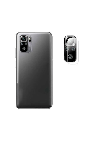 Xiaomi Redmi Note 10S Zore Nano Kamera Camı Renksiz