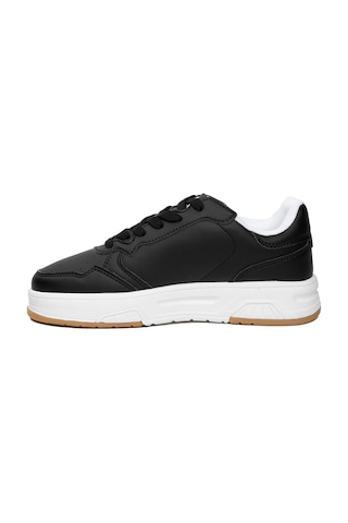 United Colors Of Benetton Benetton Bnı-11220 Kadın Klasik Sneaker Siyah - Beyaz Siyah - Beyaz