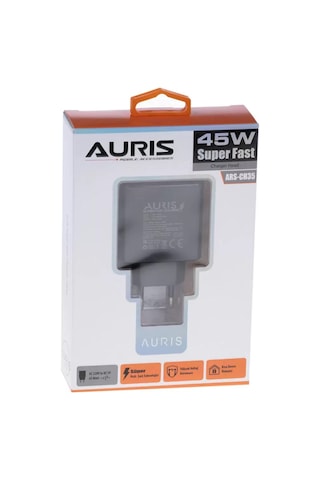 Auris ARS-CH35 Type-C 45 W Şarj Cihazı