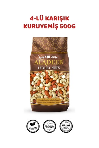 Aladeeb 4 Karışık Kuruyemiş 500 G