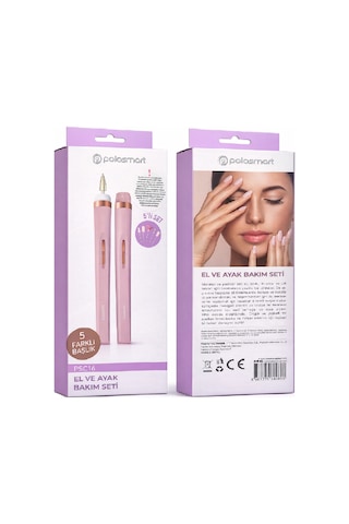 Polosmart Manikür & Pedikür Set Rose Gold Psc 16