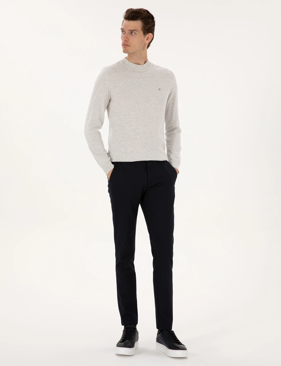 Pierre Cardin Erkek Lacivert Pantolon Kanvas-chino 50309943-vr033 Lacivert