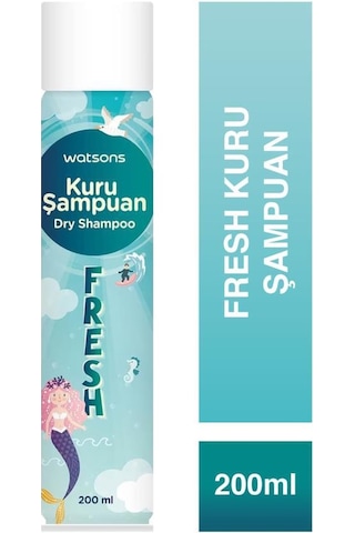 Watsons Fresh Kuru Şampuan 3 x 200 ML
