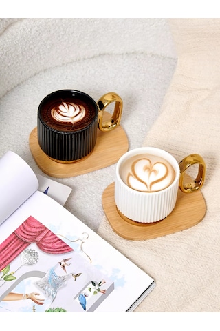 Crystallo Hediye Seti Oluklu Bardak Ve Tabak 200963950 Beyaz