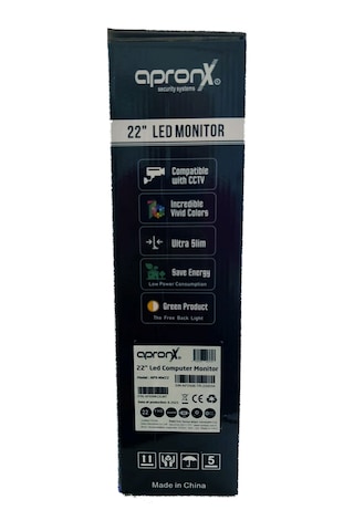 Apronx Apx-nw22 22" Led 1080p Vga+hdmi Monitor