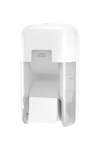 Tork Optiserve Kartonsuz 2 Ruloluk Tuvalet Kağıdı Dispenseri Beyaz 558041 Beyaz