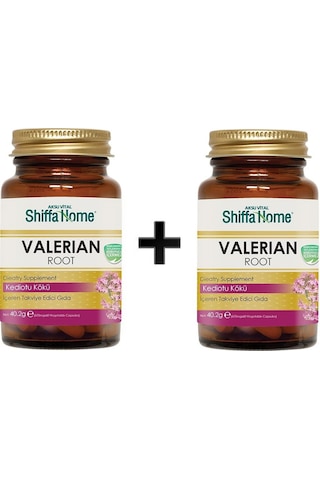 Aksu Vital Shiffa Home Valerian Root - Kediotu Kökü 60 Kapsül 2 Adet