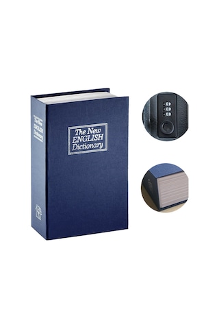 Mühlen Secret Safe 180 Orta Boy Kitap Şekli Gizli & Şifreli Kasa