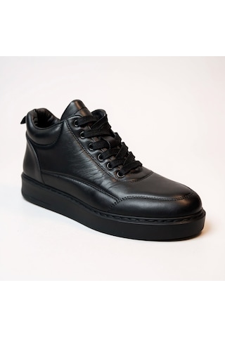 Dosa Shoes Erkek Deri Fermuarlı Bot 201000070-1 Siyah