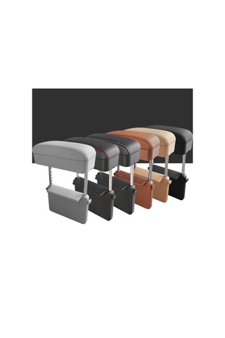 Araba Kol Dayama Desteği Ayarlanabilir Yükseklik Dirsek Dayama Yastığı Kol Dayama Kutusu Ped Orta Konsol Depolama Düzenleyici