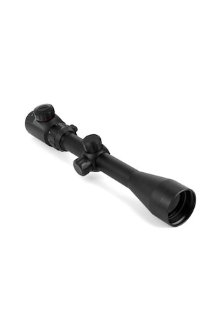 3-9x40 Zoomlu Çıft Işıklı Av Tüfeği Dürbünü Montaj Kelepçeli Sarı