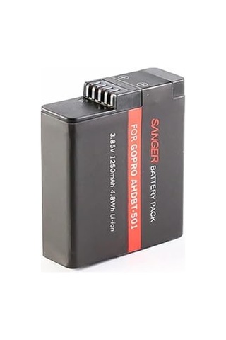 Ahdbt-501 Gopro Hero 5 6 7 Black Batarya