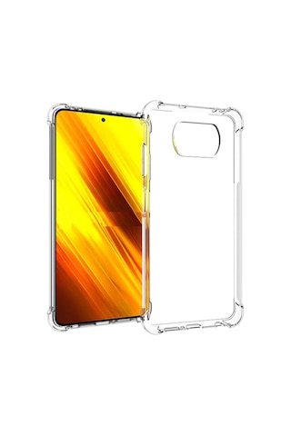 Ally Poco X3 Anti-Drop Silikon Kilif Shockproof Kilif 249830039