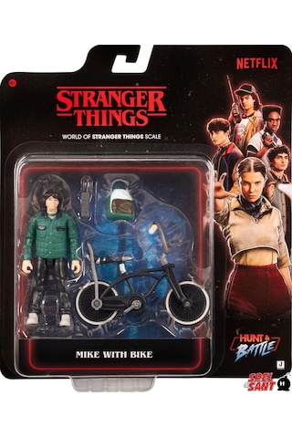 Stranger Things Bisikletli Figür - Mike Strt0135