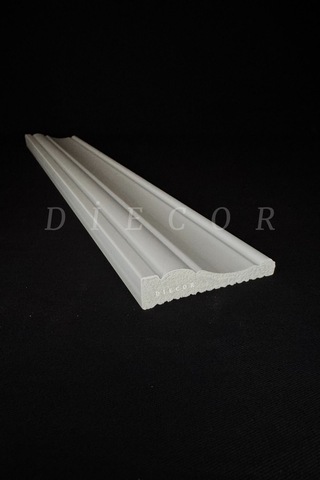 Diecor Dekoratif Boyanabilir 1 Adet 7 Cm Polistren Duvar Çıtası Beyaz 70 X 14 Model:xa237