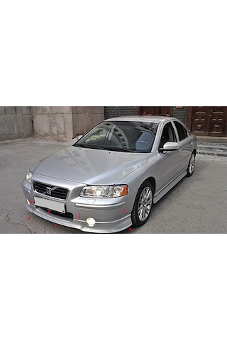 Volvo S60 Makyajlı Kasa Ön Tampon Eki Fiberglass Boyasız