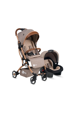 4Baby AB460 Drone Gold Travel Sistem Bebek Arabası
