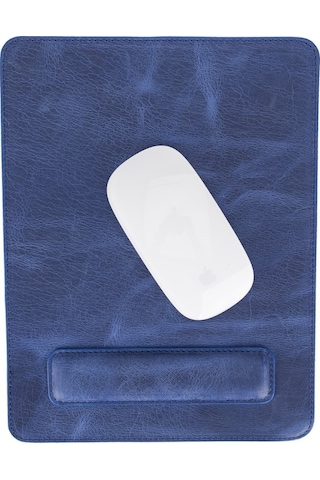 Comfy Bileklikli Deri Mouse Pad G21 Mavi