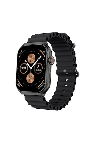 X-Level XW8012B X-Wearsmart 49 MM Bluetooth Aramalı Akıllı Saat Siyah (Distribütör Garantili)
