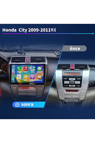 Honda City 2009-2011yıl 1gb Ram 16gb Rom Multimedya