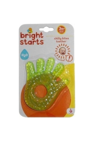 Bright Starts El Şeklinde Sulu Dişlik - Yeşil Diğer