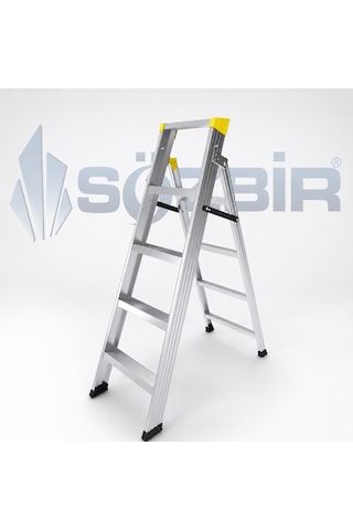 Sözbir Merdiven Sözbir 5+4 Ters Acılır/ Cok Amaçlı Kolay Kullanım/ Pratik Alumınyum Merdiven/ekstra Güçlü