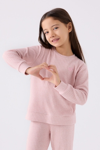 Rolypoly Kız Çocuk Pembe Pijama Takımı Rp3464-c-v1 Pembe