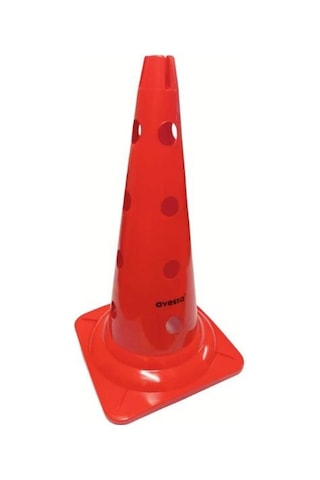 Avessa Hn-52-1 Delikli Antrenman Hunisi 52 Cm Kırmızı 6lı Kırmızı