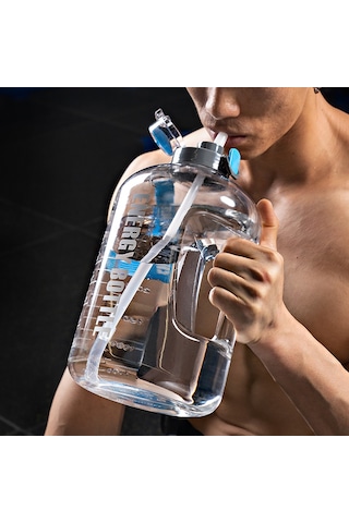 Sporcu Su Matarası 2500 ML Beyaz