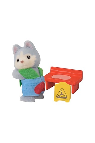 Bebek Minifigür Minik Ustalar Serisi Çok Renkli Plastik Inşaat Temalı Sylvanian Families Genel